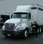 Truck pass by
